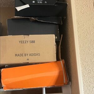 Adidas Yeezy 500 Storage Box - Black and Orange